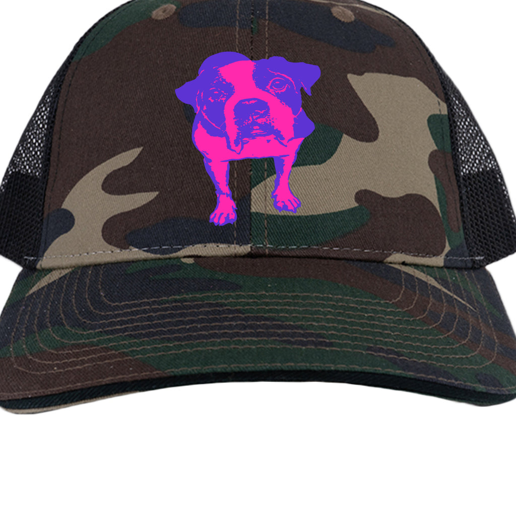 Green Camo/ Black - FRONT
